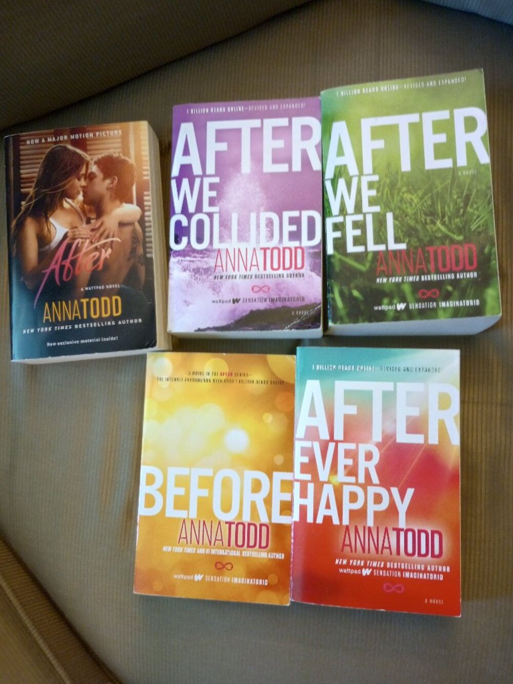 After book series (very good condition)
